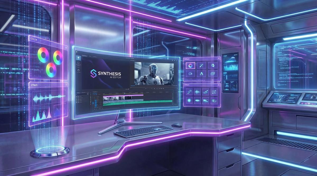 学生情侣 AI视频剪辑工作台