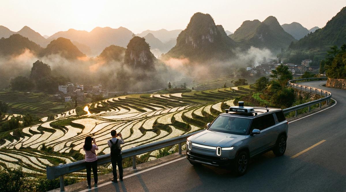 学生情侣春运天气视频