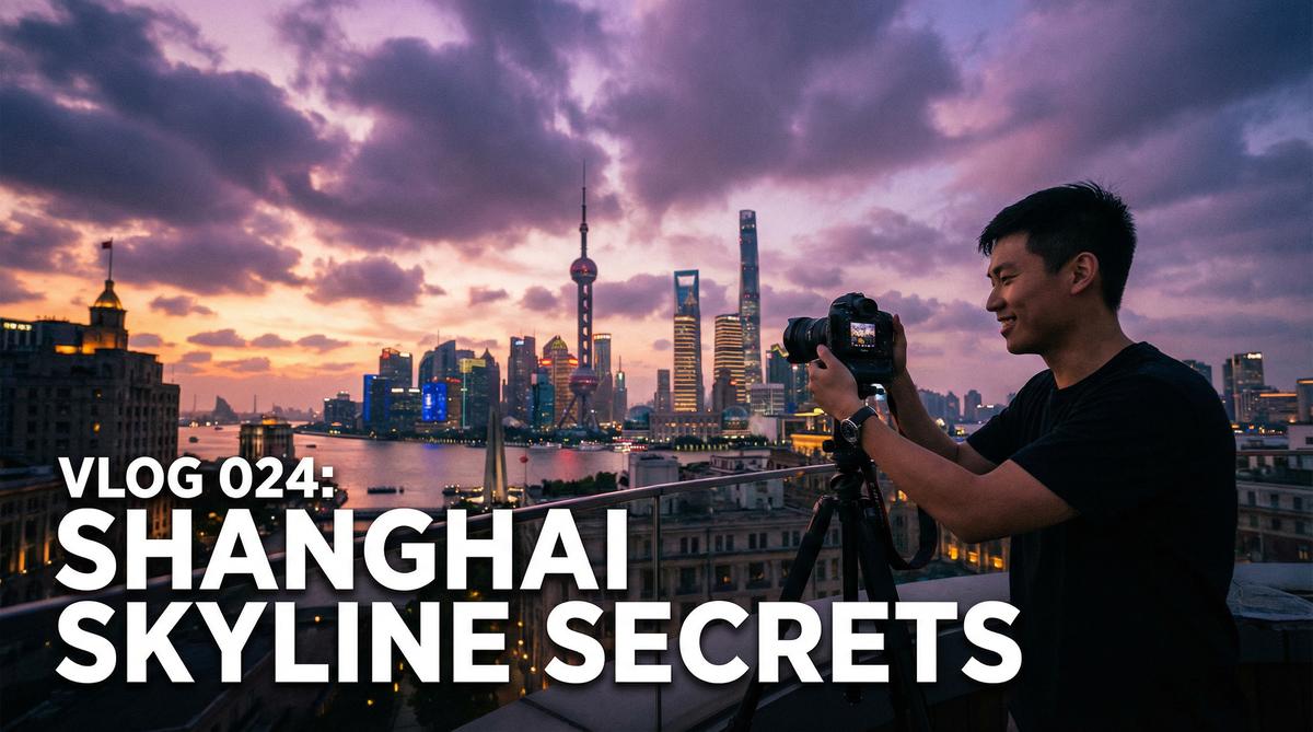 学生情侣城市视频-上海天际线